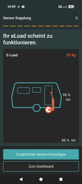 E-Load digital drawbar load sensor