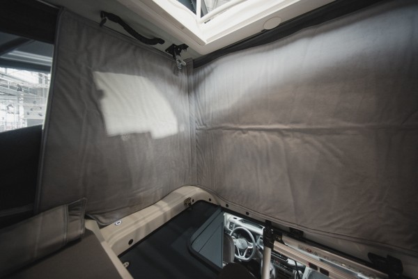 Four-piece pop-top roof insulation