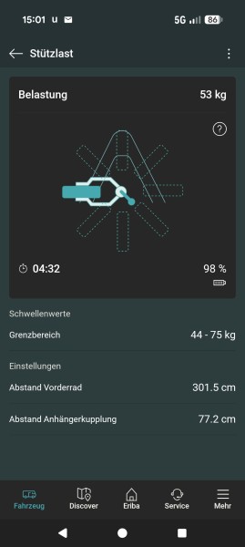E-Load digital drawbar load sensor