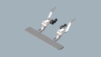 Offroad step for sliding door VW Camper Vans with front-wheel drive